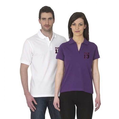 B&C Safran short sleeved 100% cotton polo shirt
