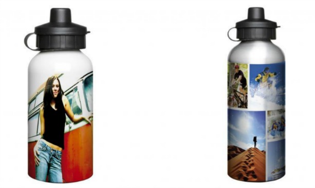 Aluminium sports bottles printed in full colour